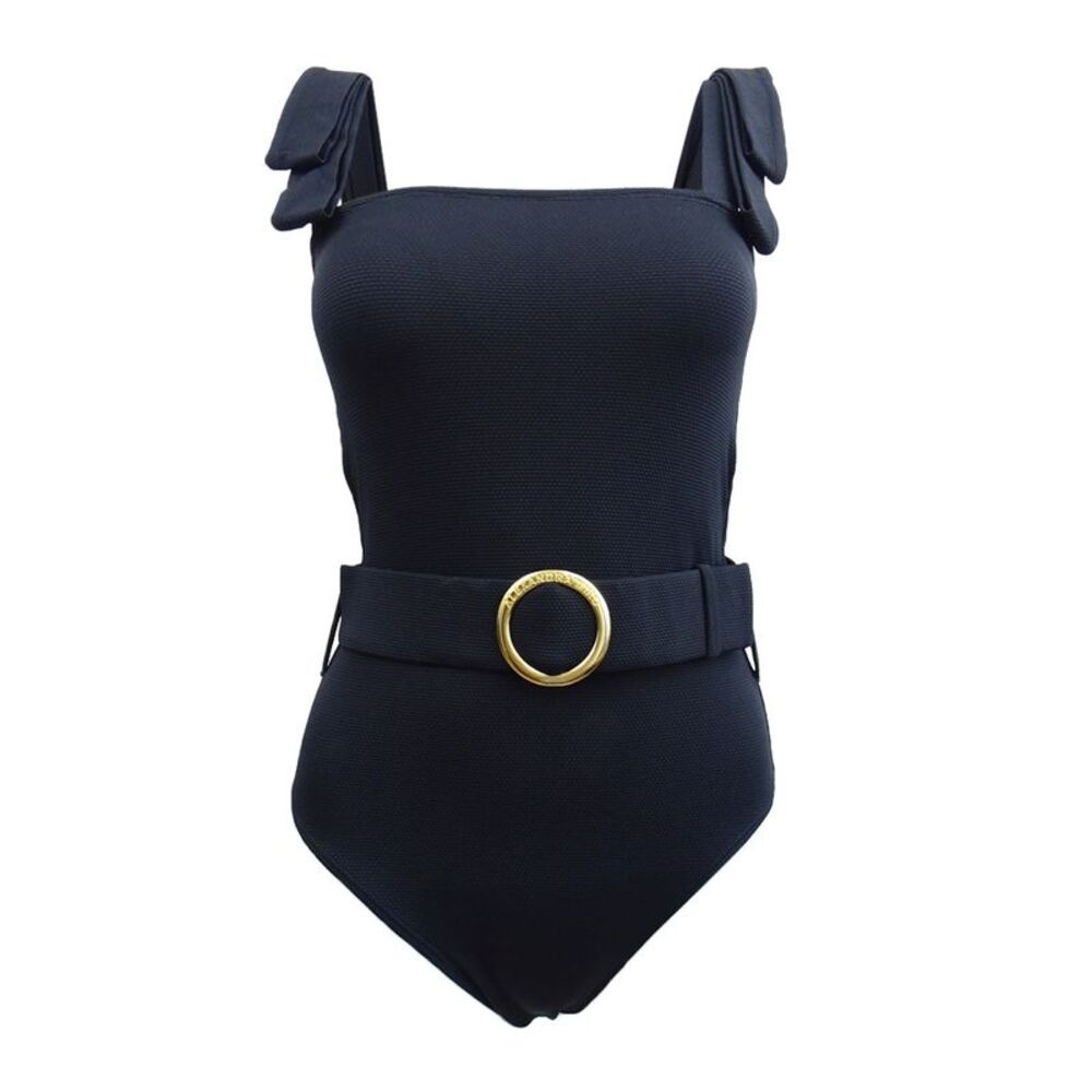 Alexandra Miro Women's Audrey One Piece Swimsuit (XS, Black)